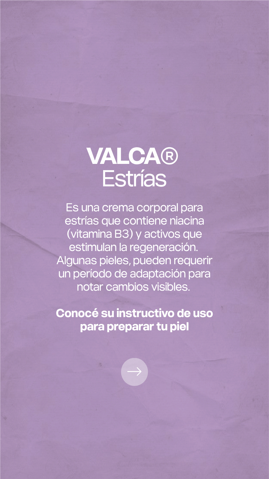VALCA Estrías - Inicio